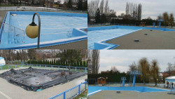 Areál koupaliště Hulín - sdružené snímky