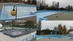 Areál koupaliště Hulín - sdružené snímky