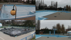 Areál koupaliště Hulín - sdružené snímky