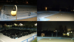 Areál koupaliště Hulín - sdružené snímky