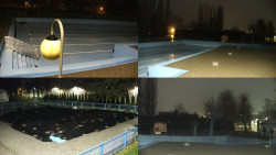 Areál koupaliště Hulín - sdružené snímky