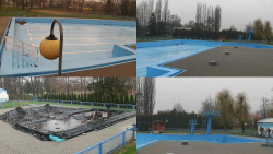 Areál koupaliště Hulín - sdružené snímky