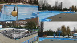 Areál koupaliště Hulín - sdružené snímky