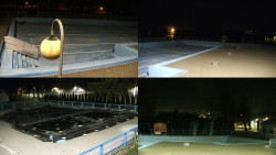 Areál koupaliště Hulín - sdružené snímky