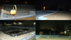 Areál koupaliště Hulín - sdružené snímky