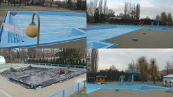 Areál koupaliště Hulín - sdružené snímky