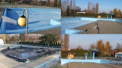 Areál koupaliště Hulín - sdružené snímky