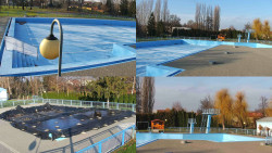 Areál koupaliště Hulín - sdružené snímky