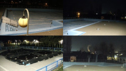 Areál koupaliště Hulín - sdružené snímky