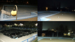 Areál koupaliště Hulín - sdružené snímky