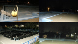 Areál koupaliště Hulín - sdružené snímky