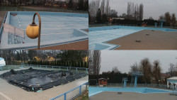 Areál koupaliště Hulín - sdružené snímky