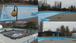 Areál koupaliště Hulín - sdružené snímky