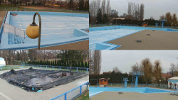 Areál koupaliště Hulín - sdružené snímky