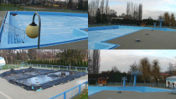 Areál koupaliště Hulín - sdružené snímky