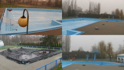 Areál koupaliště Hulín - sdružené snímky