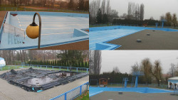 Areál koupaliště Hulín - sdružené snímky