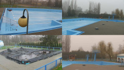 Areál koupaliště Hulín - sdružené snímky