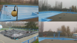 Areál koupaliště Hulín - sdružené snímky