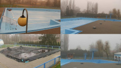 Areál koupaliště Hulín - sdružené snímky