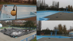 Areál koupaliště Hulín - sdružené snímky