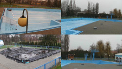 Areál koupaliště Hulín - sdružené snímky