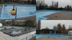 Areál koupaliště Hulín - sdružené snímky