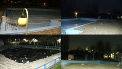 Areál koupaliště Hulín - sdružené snímky