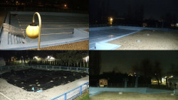 Areál koupaliště Hulín - sdružené snímky