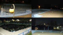 Areál koupaliště Hulín - sdružené snímky