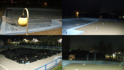 Areál koupaliště Hulín - sdružené snímky