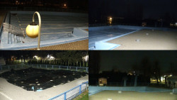 Areál koupaliště Hulín - sdružené snímky