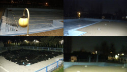 Areál koupaliště Hulín - sdružené snímky