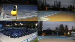 Areál koupaliště Hulín - sdružené snímky