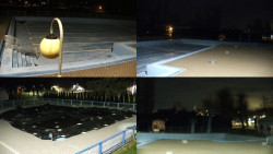 Areál koupaliště Hulín - sdružené snímky