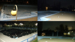 Areál koupaliště Hulín - sdružené snímky