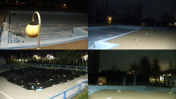 Areál koupaliště Hulín - sdružené snímky