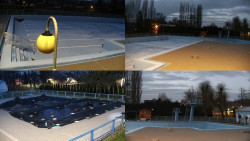 Areál koupaliště Hulín - sdružené snímky