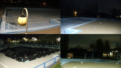 Areál koupaliště Hulín - sdružené snímky