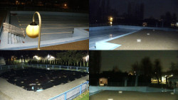 Areál koupaliště Hulín - sdružené snímky