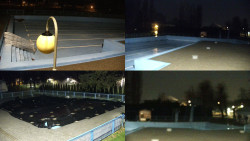 Areál koupaliště Hulín - sdružené snímky