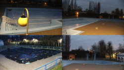 Areál koupaliště Hulín - sdružené snímky