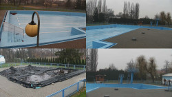 Areál koupaliště Hulín - sdružené snímky