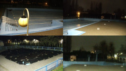 Areál koupaliště Hulín - sdružené snímky