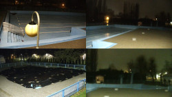 Areál koupaliště Hulín - sdružené snímky