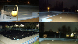 Areál koupaliště Hulín - sdružené snímky