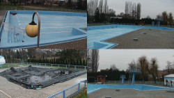 Areál koupaliště Hulín - sdružené snímky