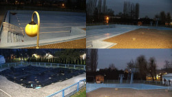 Areál koupaliště Hulín - sdružené snímky