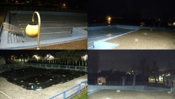 Areál koupaliště Hulín - sdružené snímky