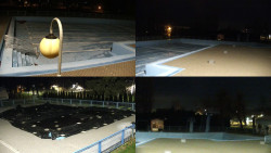 Areál koupaliště Hulín - sdružené snímky